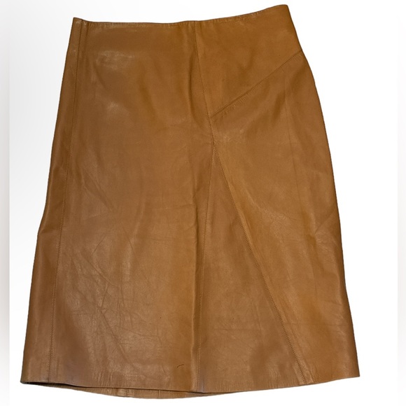 Ermanno Scervino Faux leather skirt VTG - Picture 1 of 6